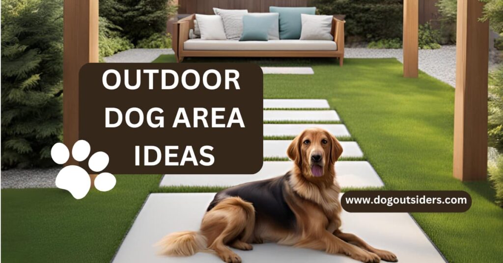 outdoor dog area ideas